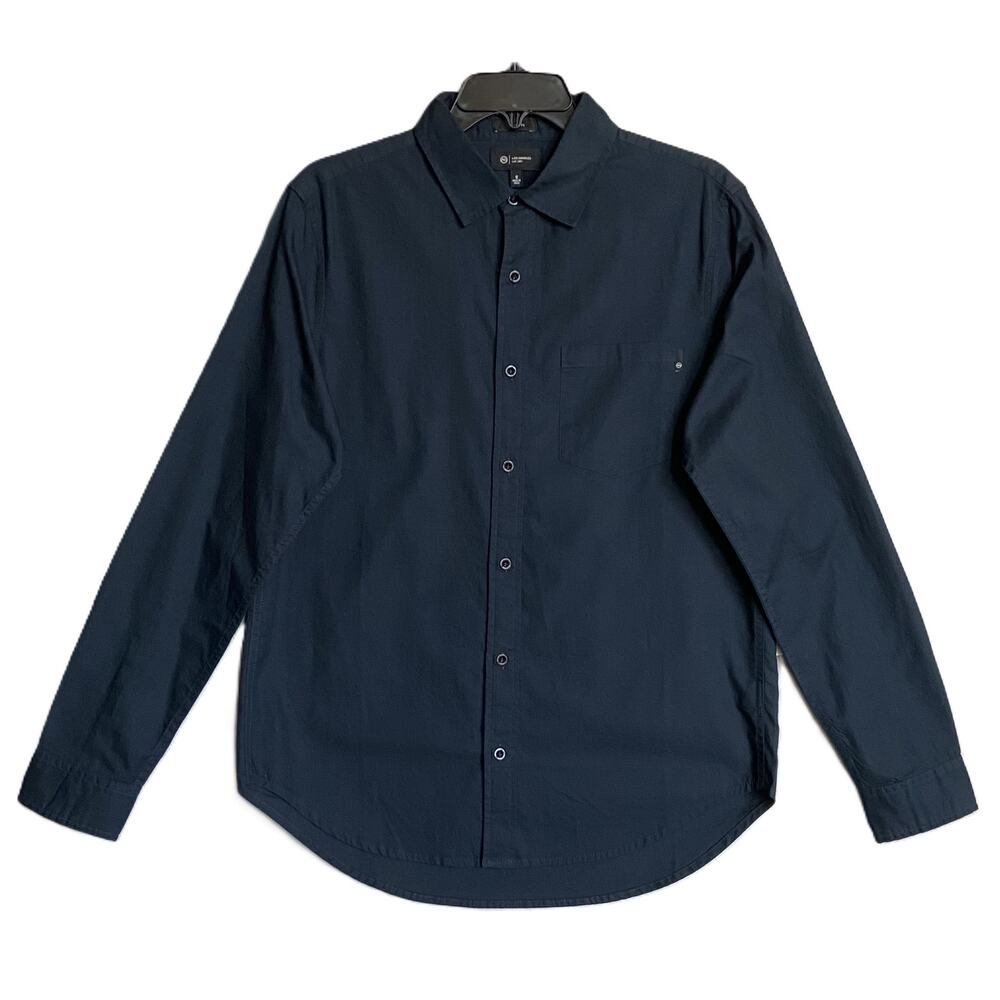 AG Los Angeles Shirt Men's Small Classic Fit Aiden Long Slv Button-Up Blue NEW